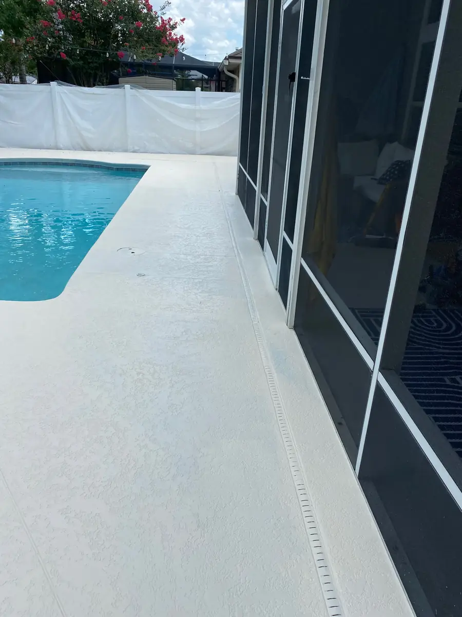 Poolside Concrete Finish by JIT Concrete